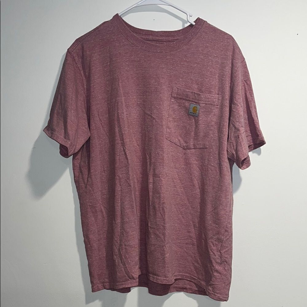 Carhartt Men's Red Pocket T-Shirt, size XL